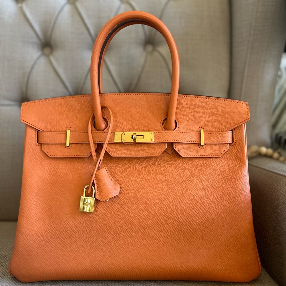 ❌SOLD❌Birkin 35 Mango on PHW
Epspm Leather Stamp P Square (2012) - Picture 2 of 16